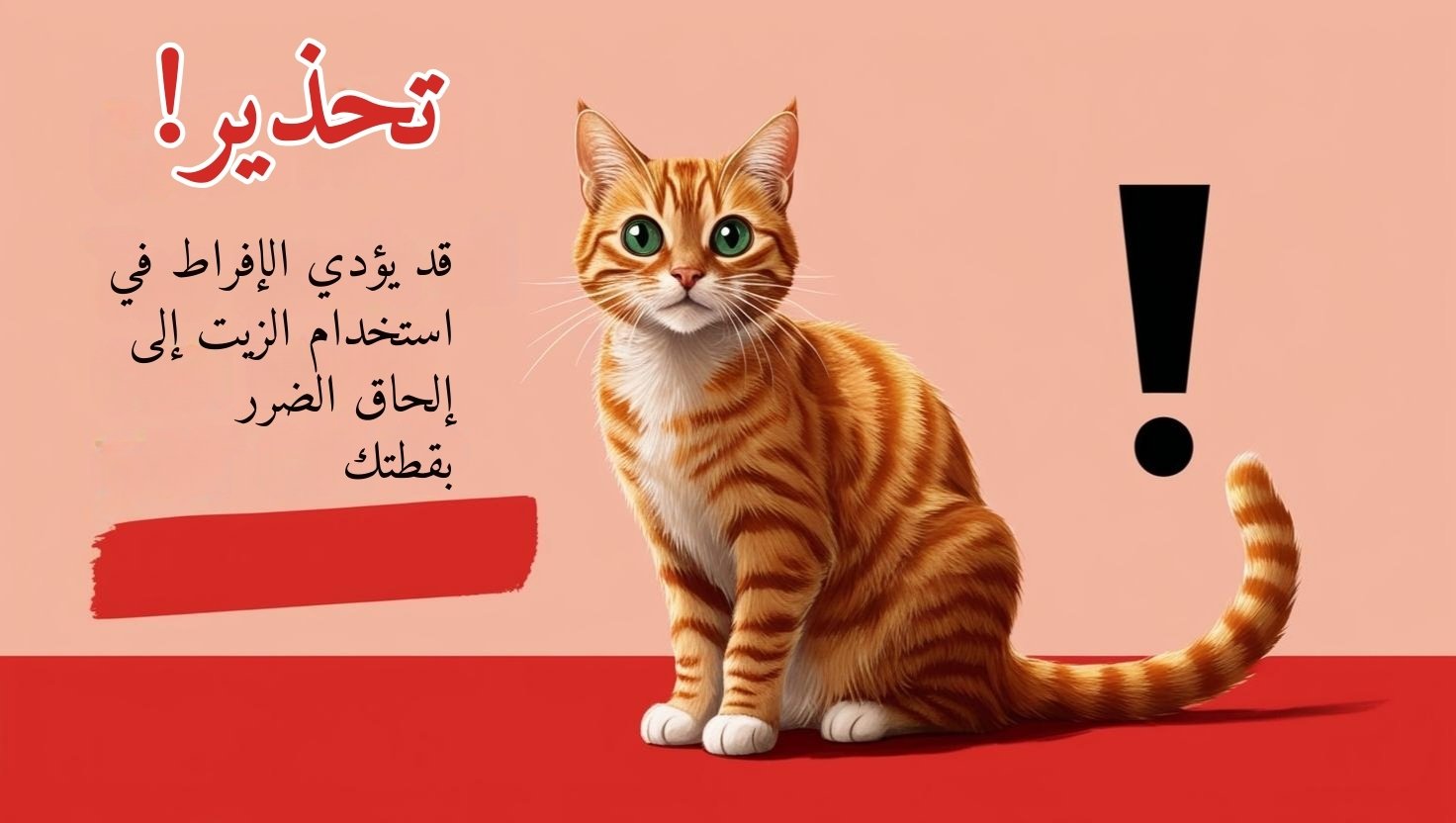 زيت الزيتون للقطط: فوائده وأضراره 