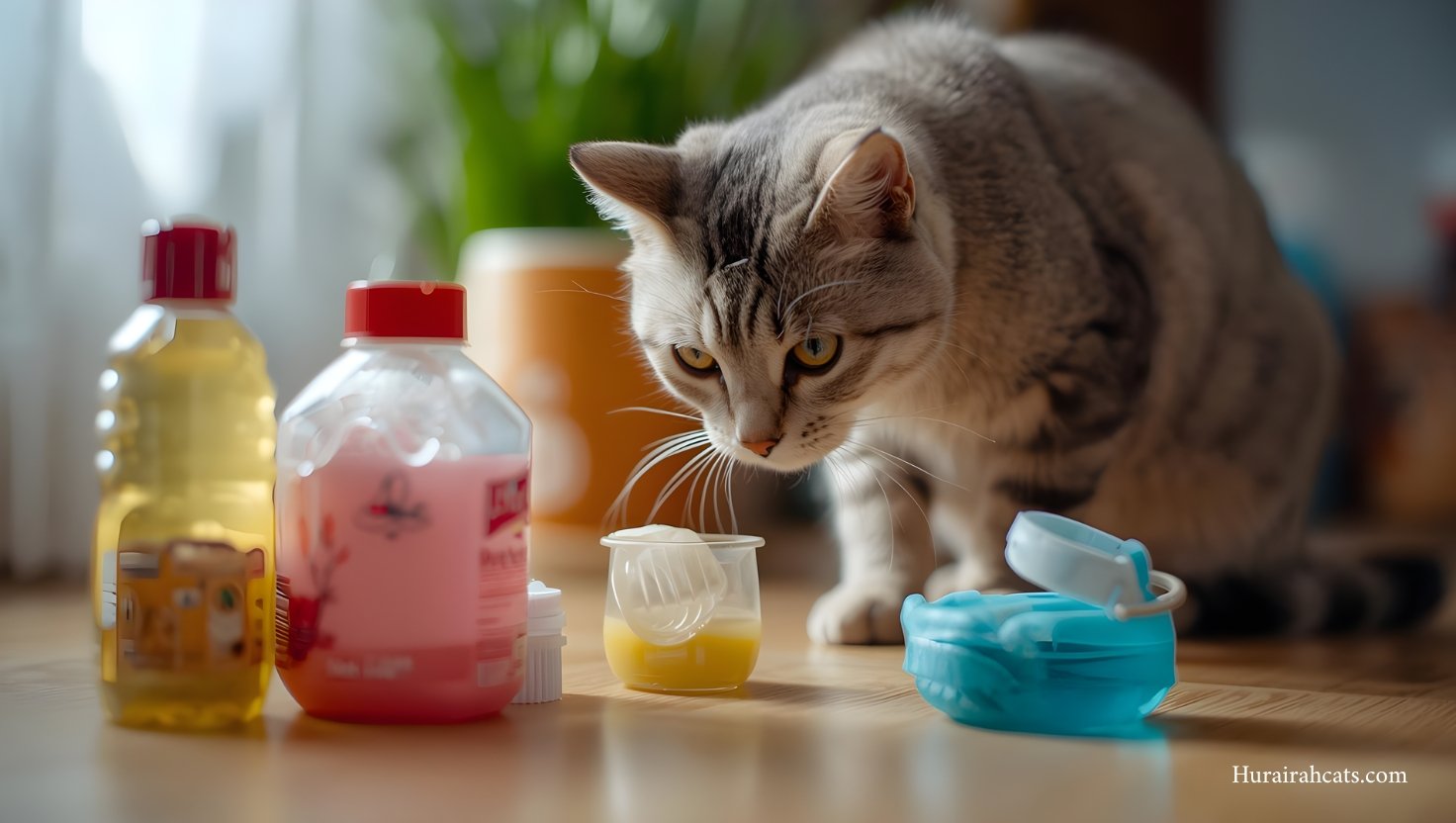مواد سامة في منزلك قد تؤذي قطتك: احذر هذه الأخطار الخفية! 🐾