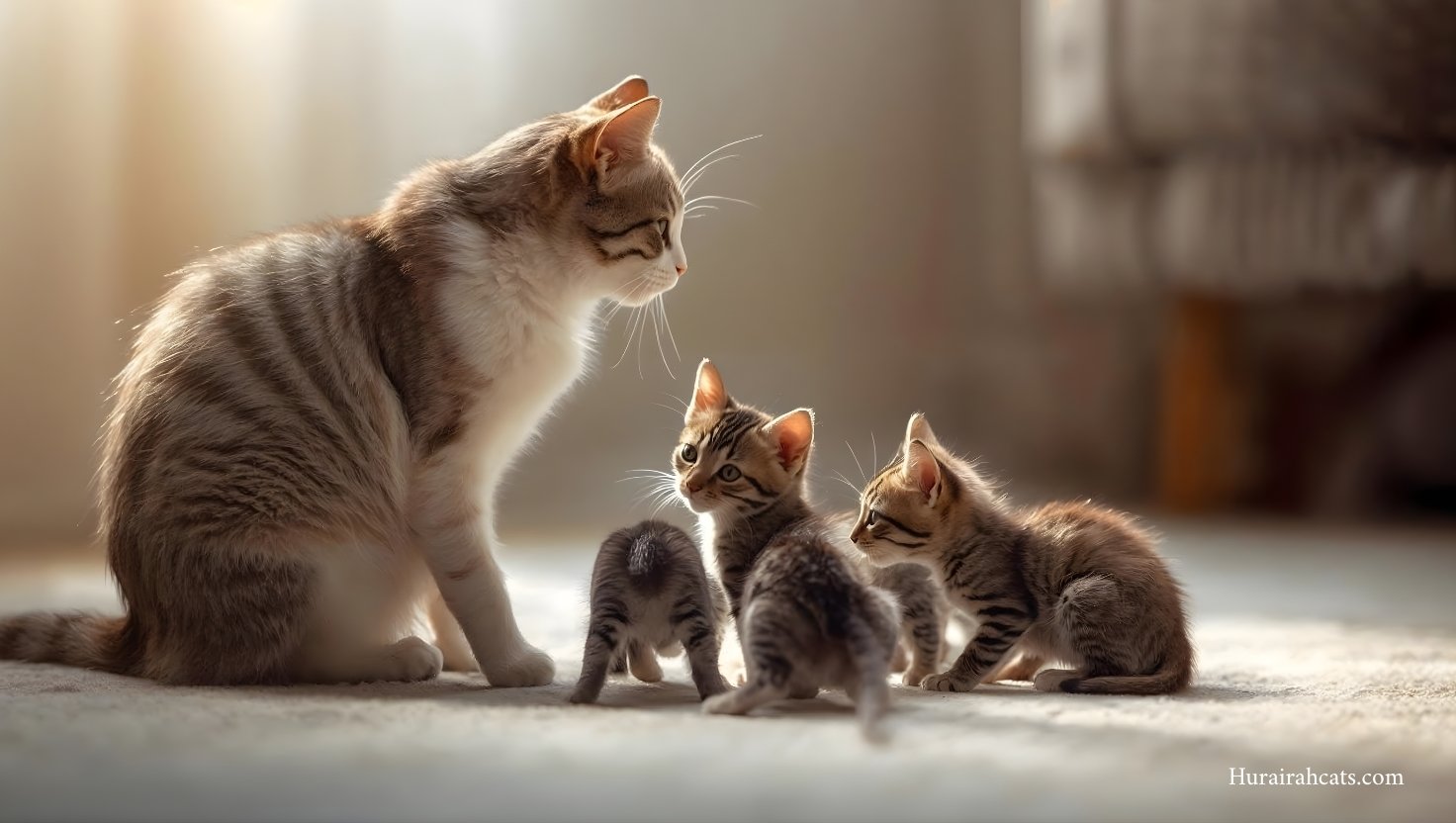 ما هو السن الذي تبتعد فيه القطة الأم عن صغارها؟ دليل الفطام والاستقلالية الطبيعي
