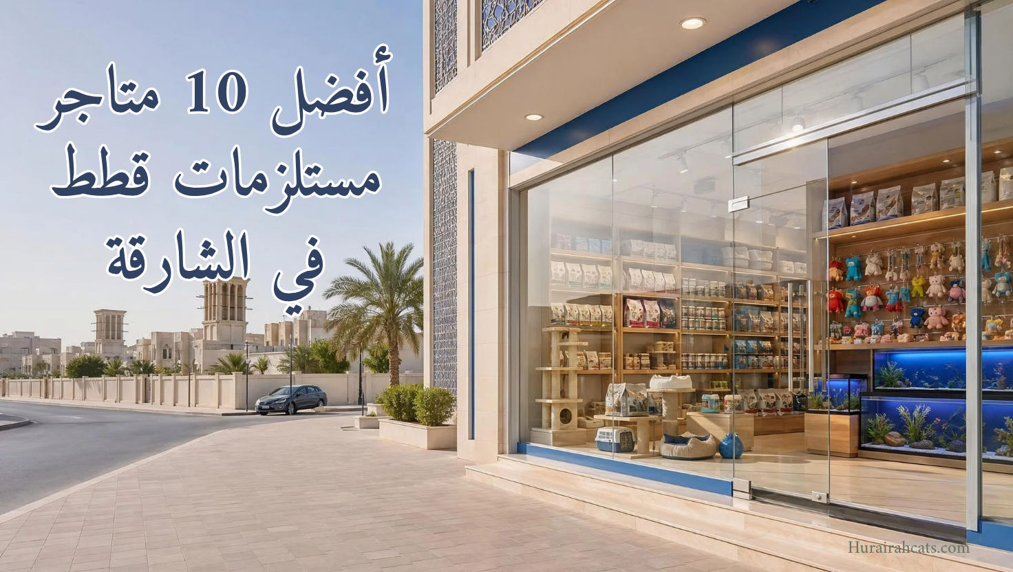 أفضل 10 متاجر مستلزمات قطط في الشارقة