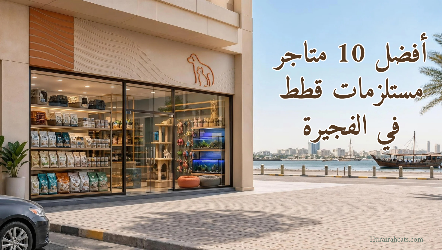 أفضل 10 متاجر مستلزمات قطط في الفجيرة