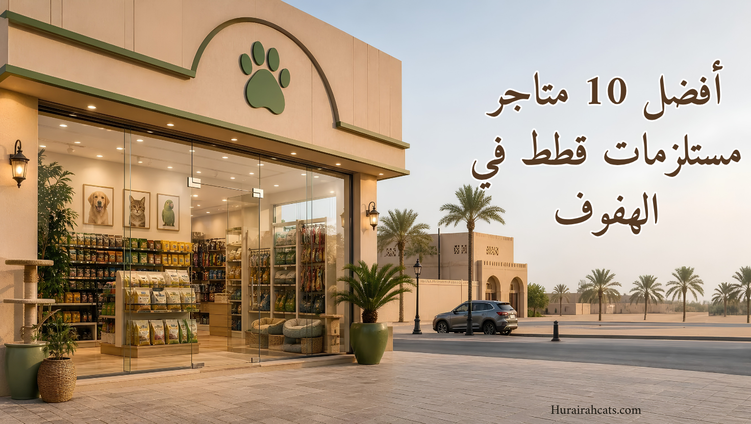 أفضل 10 متاجر مستلزمات قطط في الهفوف
