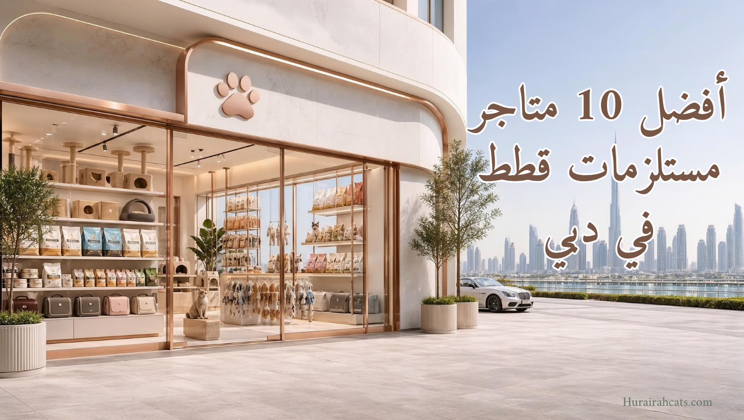 أفضل 10 متاجر مستلزمات قطط في دبي