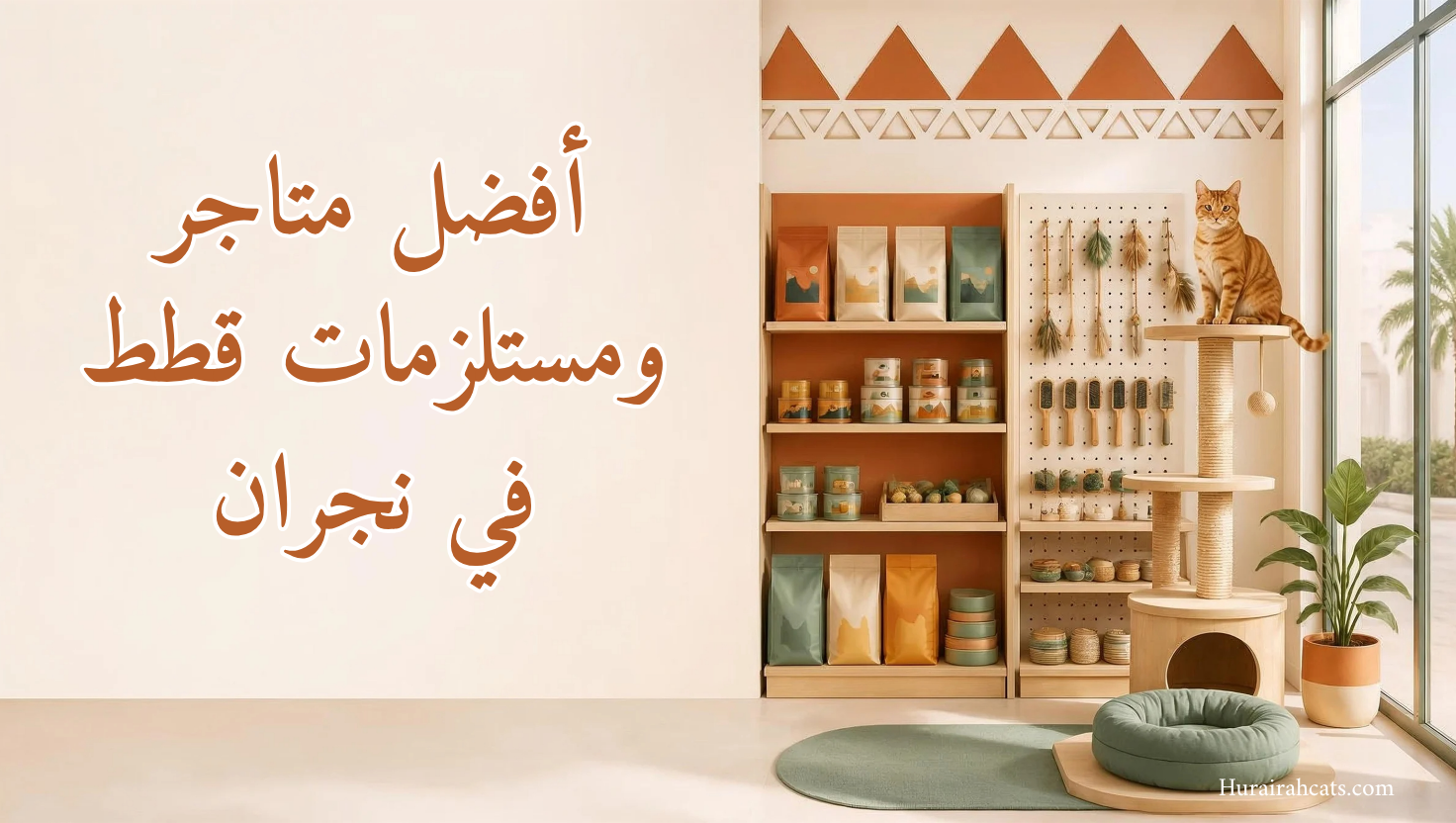 أفضل متاجر ومستلزمات قطط في نجران